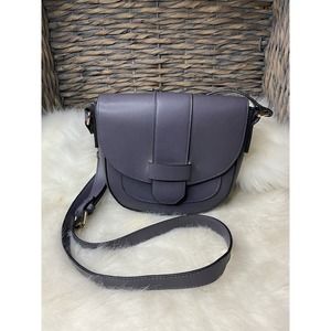 A new day women gray crossbody purse bag 0849